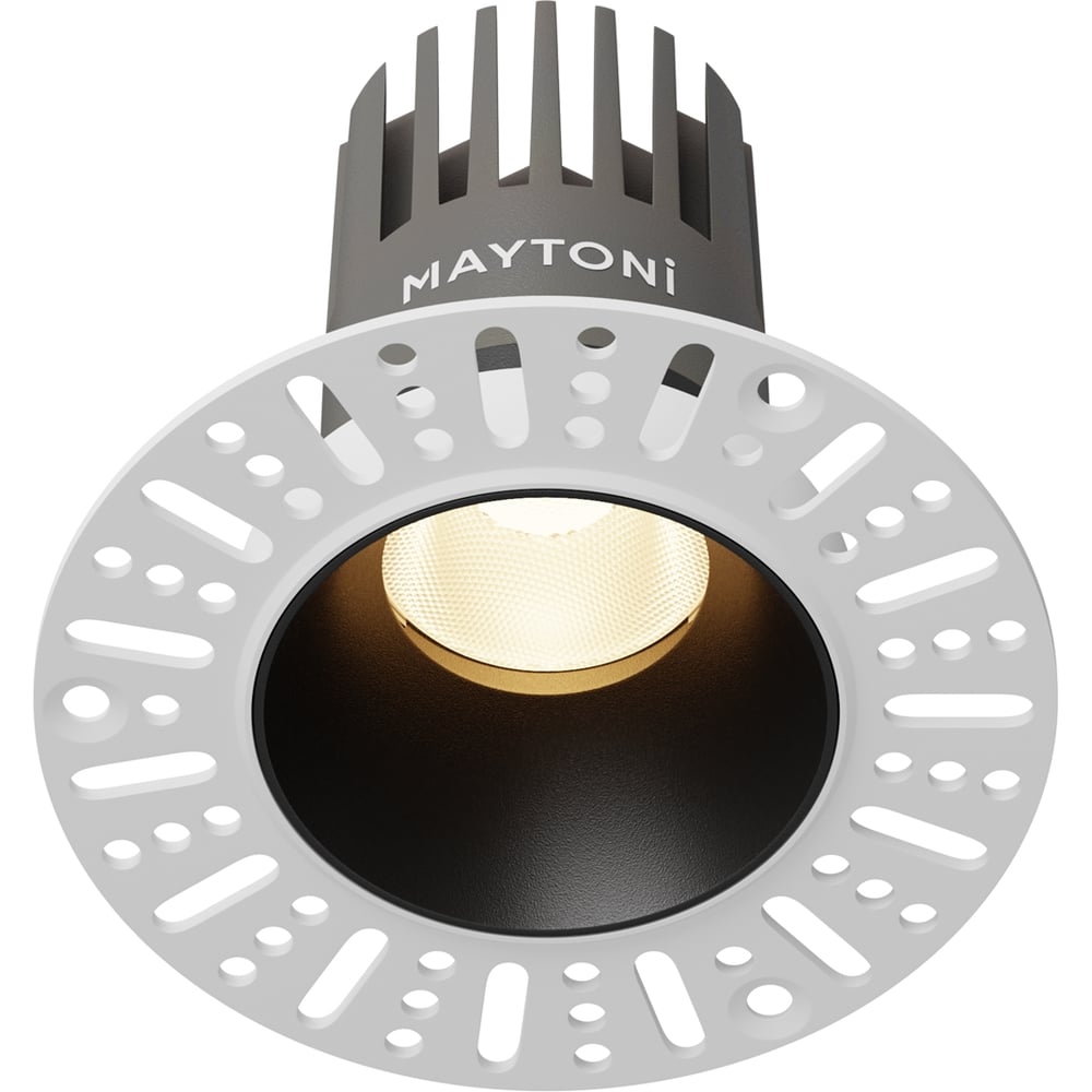 Изображение товара Встраиваемый светильник Maytoni DL119-10W-3K-TRS-B для потолка LED 10W 3000K