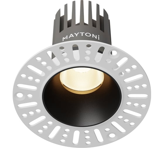 Изображение товара Встраиваемый светильник Maytoni DL119-10W-3K-TRS-B