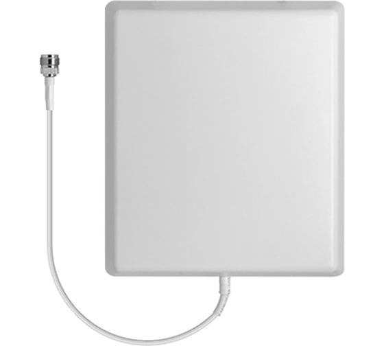 Изображение товара Внешняя панельная антенна ДалСВЯЗЬ DP-800/2700-7/9 OD v., усиление 7-9 дБ, кабель 0.3 м, N-розетка 6722