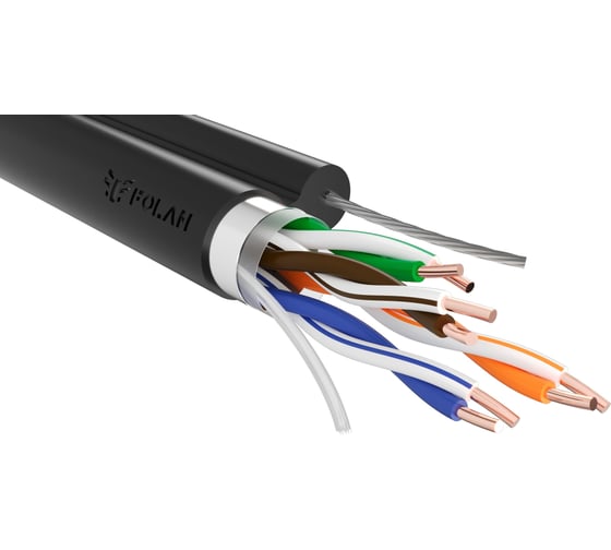 Изображение товара Кабель Folan F/UTP Cat 5e PEtr 4х2х0,52 25 м O.FUTR42052PE.25