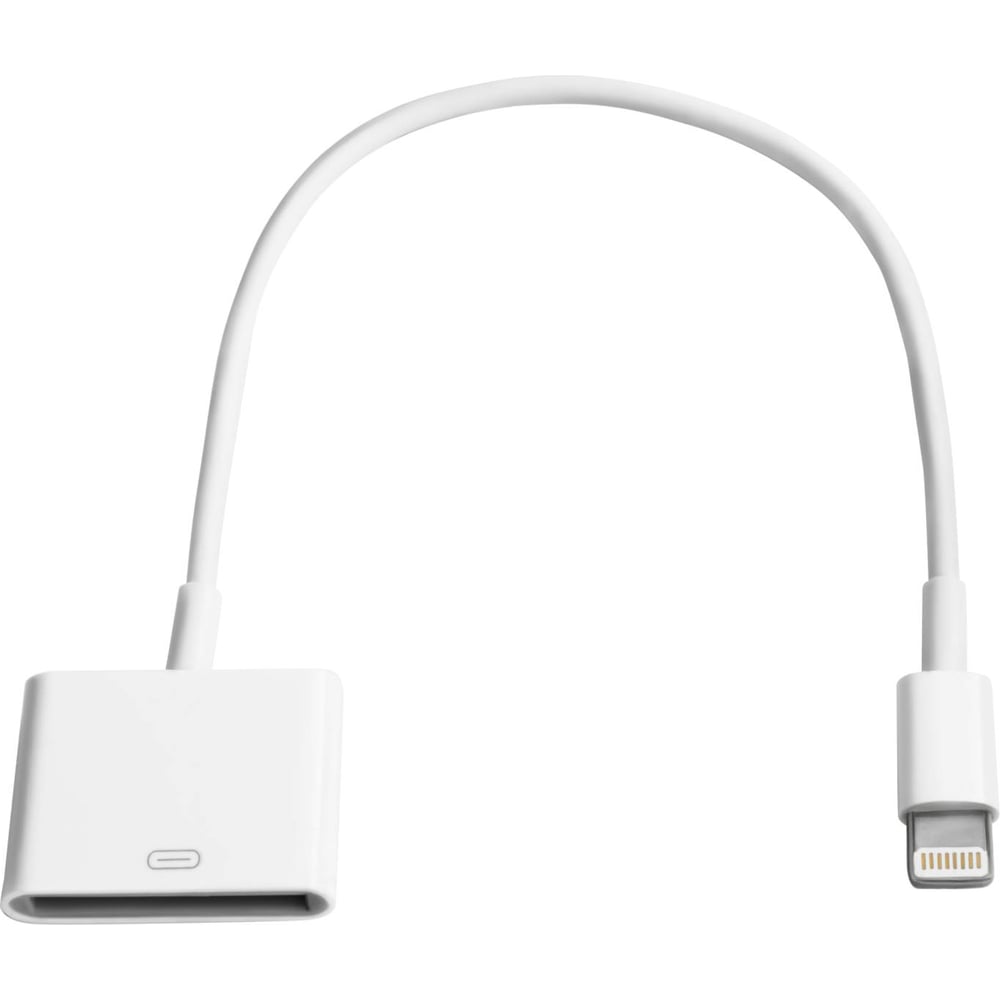 Изображение товара Адаптер для iPhone 4 на iPhone 5 Lightning 30-pin 15 см белый