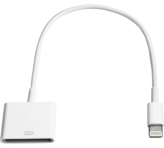 Изображение товара Адаптер OXION ADP003 iPhone 4 на iPhone 5, Lightning(M)-30-pin(F), 15см, белый, арт. OX-ADP003WH