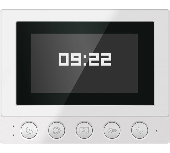 Изображение товара Аналоговый видеодомофон Novihome SIMPLE 4C v. IPS дисплей 4.3; механические кнопки; Поддержка: 2 вызывные панели, 1 видеокамеры, 3 доп.домофонов, 3 аудиотрубок; 4450