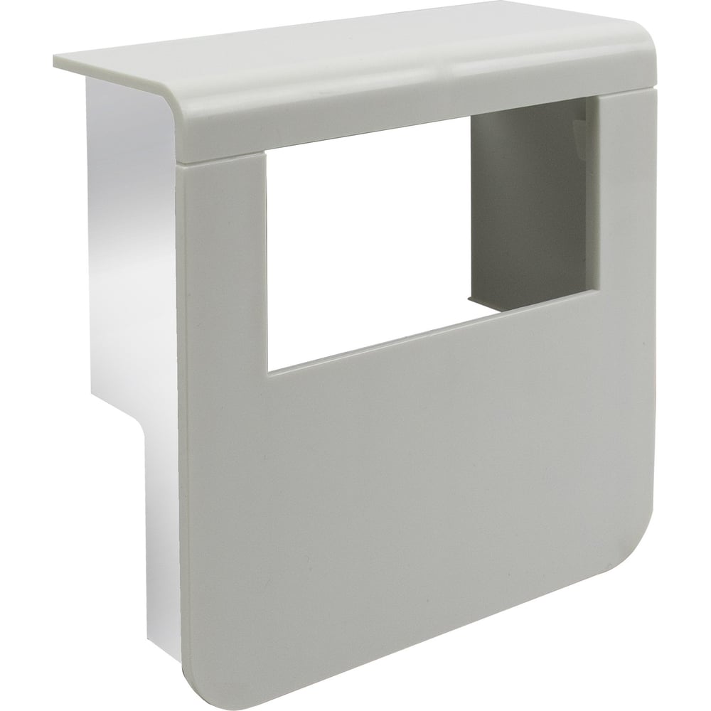 Изображение товара Декоративная рамка SPL на суппорт 2 поста 45х45 белая 080018S