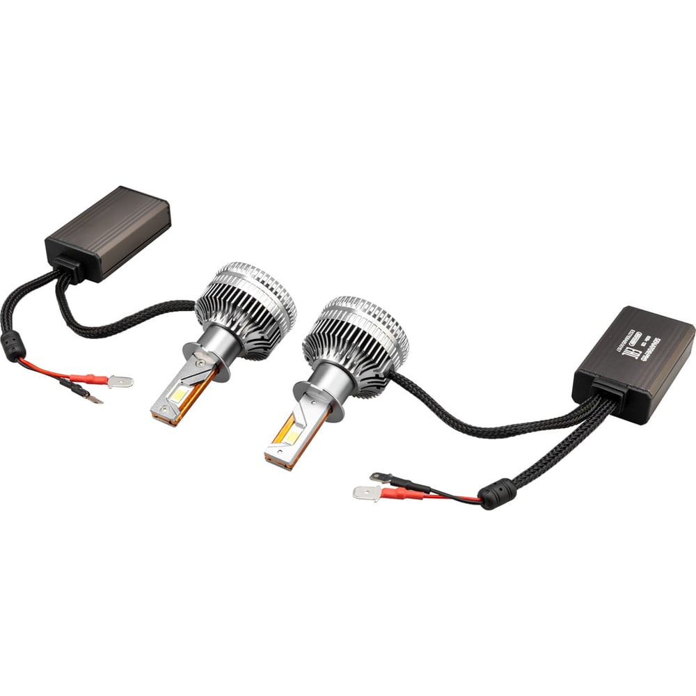 Изображение товара Автолампа SKYWAY диод H3 PK22s 12V 170W 15000Лм вентиляторами комплект