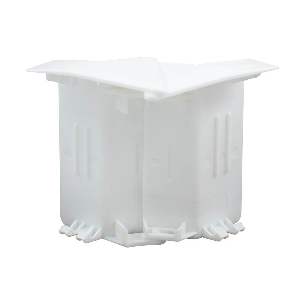 Изображение товара Угол внутренний изменяемый для плинтусного кабельного канала SPL белый 080003S