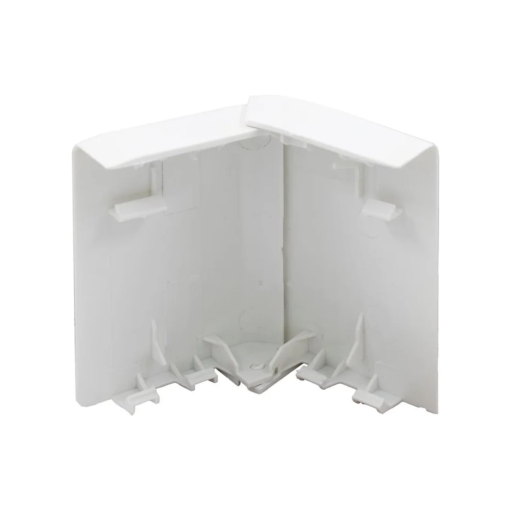 Изображение товара Угол наружный изменяемый для плинтусного кабельного канала SPL белый 080004S