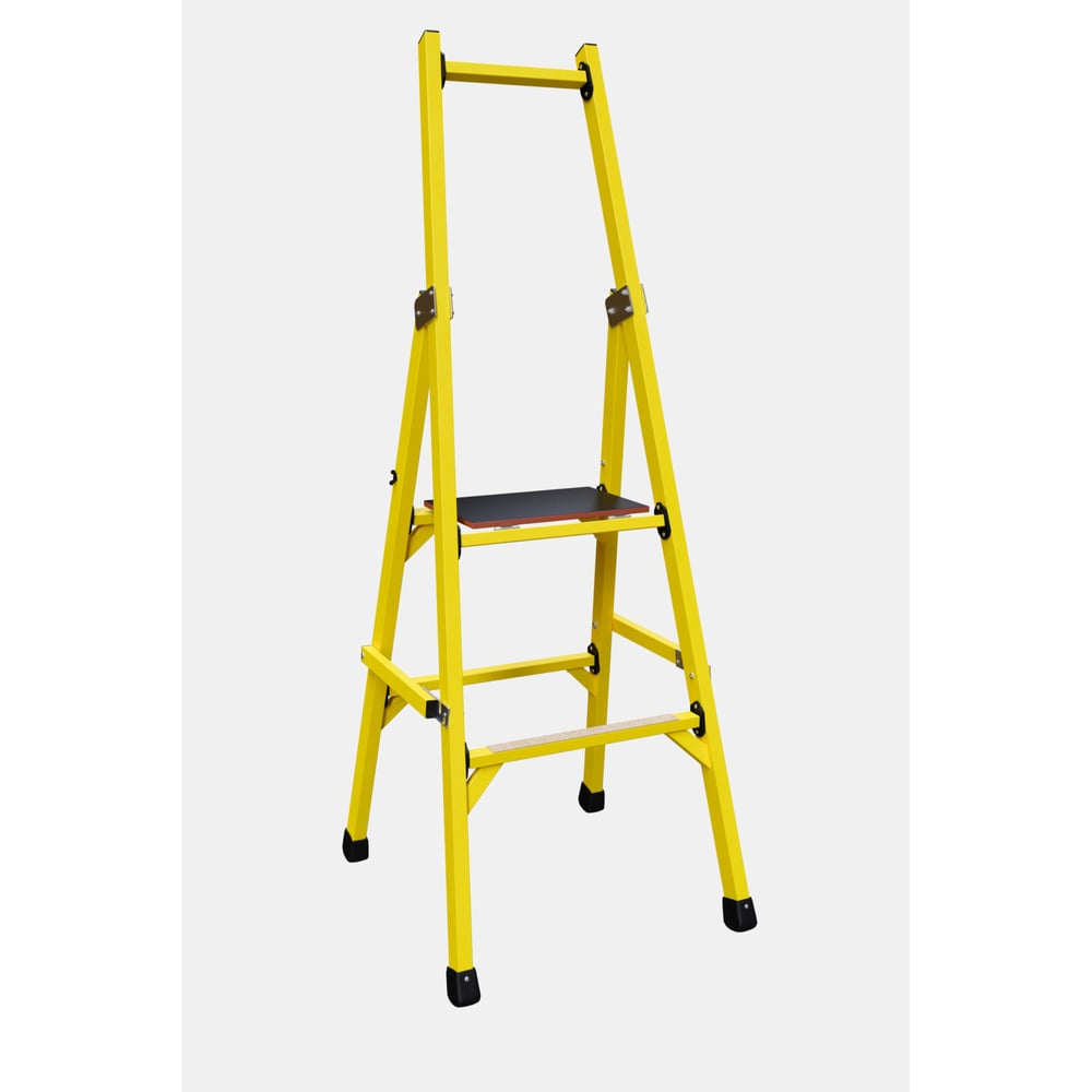 Изображение товара Стремянка диэлектрическая стеклопластиковая односторонняя с симметричной опорой ООО ЛУЧ ССС-1,5-Ф40