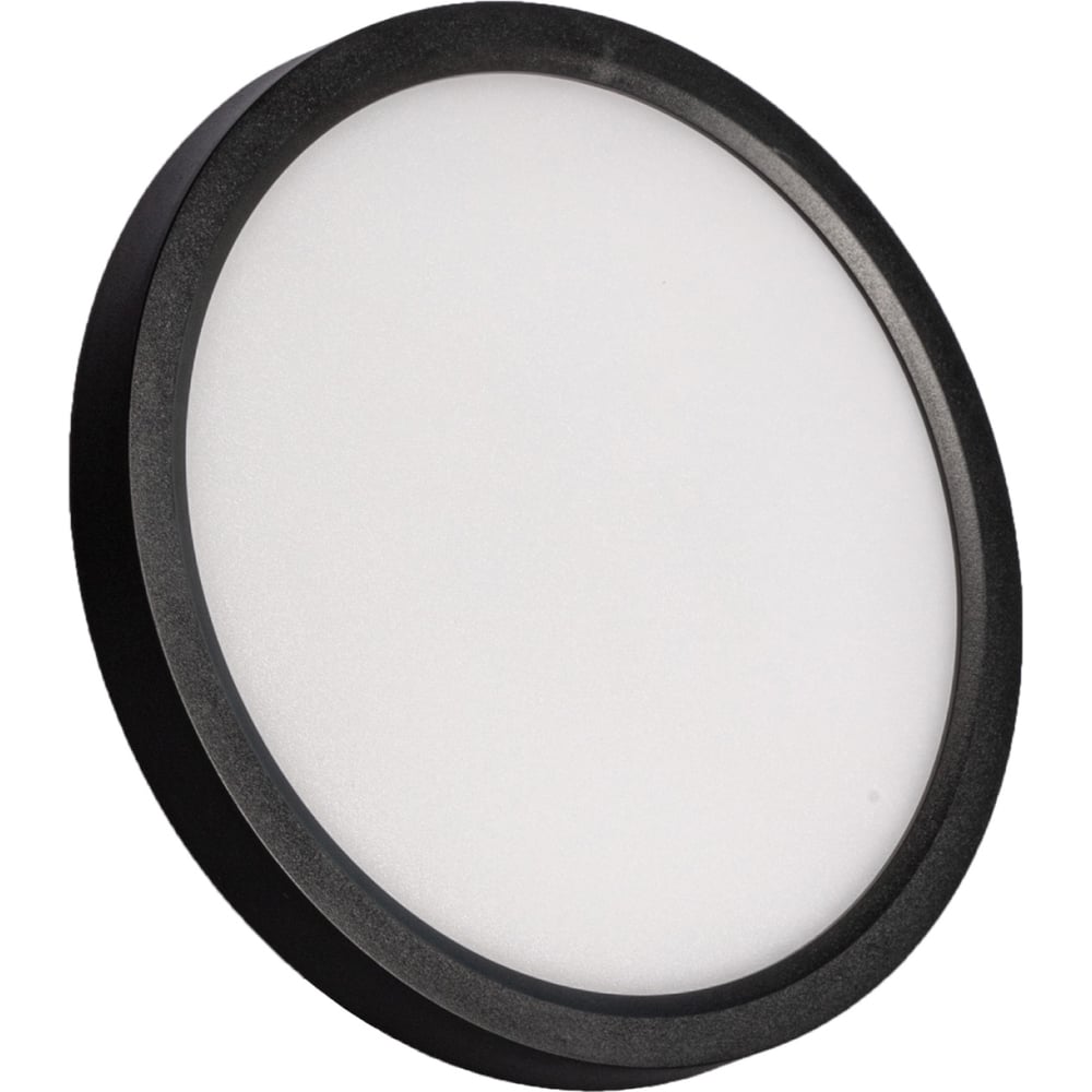 Изображение товара Настенно-потолочный LED светильник КОСМОС SLIM BLACK 24Вт 4500K 1620Лм IP44