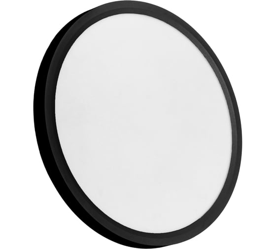 Изображение товара Настенно-потолочный LED светильник КОСМОС SLIM BLACK 28Вт 4500K 2398Лм 300x25мм KSlim28w_B4500K