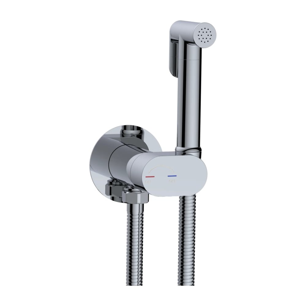 Изображение товара Гигиенический душ River HIGI R01 CR Хром 1.2 м монтаж настенный современный стиль