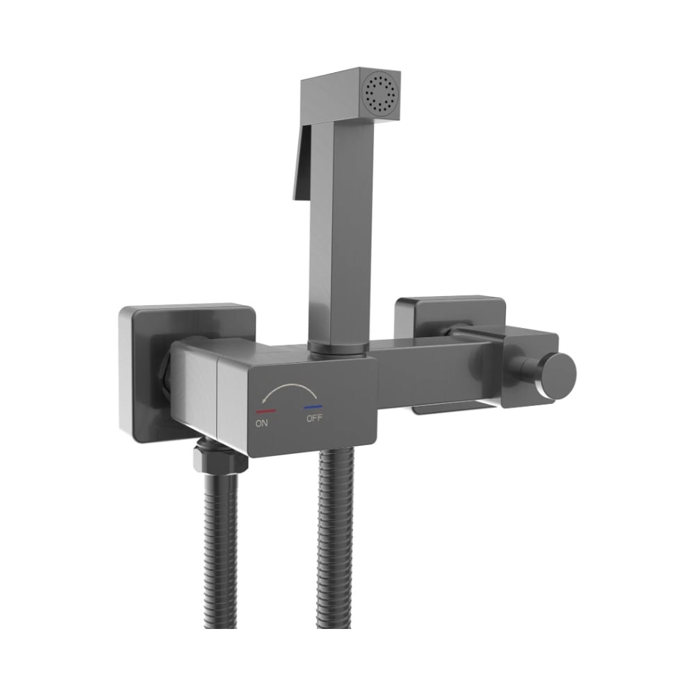 Изображение товара Гигиенический душ River HIGI Q02 GG Брашированная оружейная сталь 10000013676