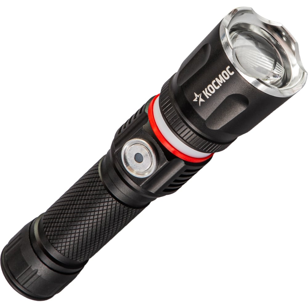 Изображение товара Аккумуляторный ручной фонарь КОСМОС KOC811Lit с функцией ZOOM и магнитом
