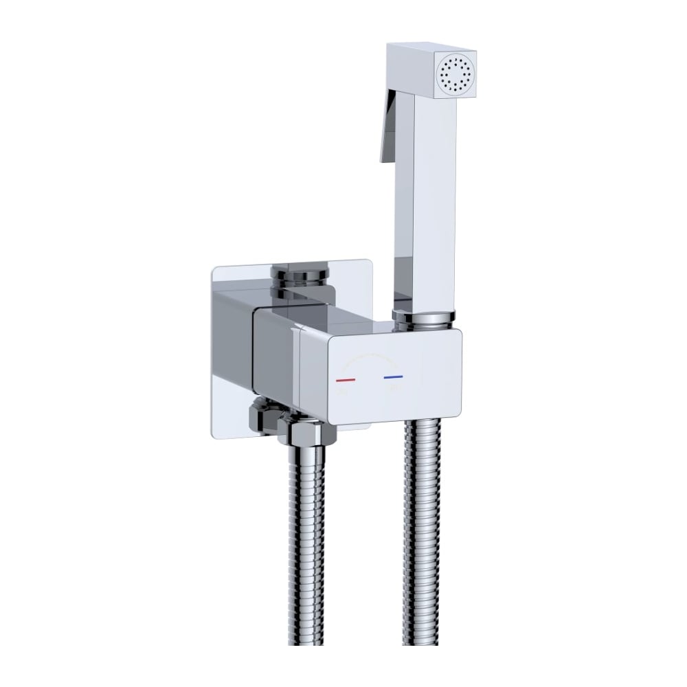 Изображение товара Гигиенический душ River HIGI Q01 CR Хром с кнопкой подачи воды и аэратором