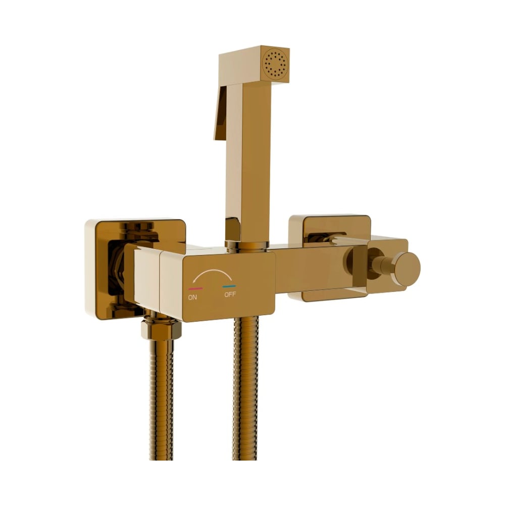 Изображение товара Гигиенический душ River HIGI Q02 BR бронза однорычажный для биде