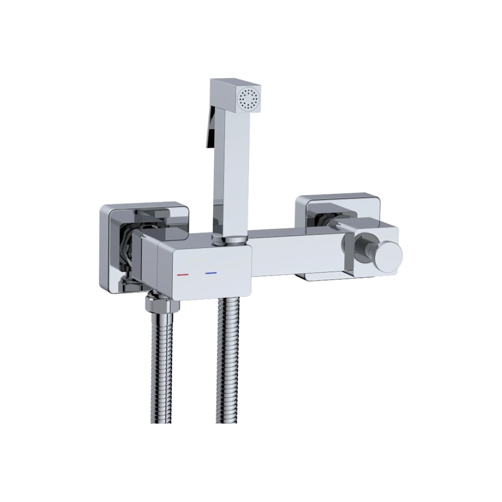 Изображение товара Гигиенический душ River HIGI Q02 CR хром однорычажный для биде современный стиль