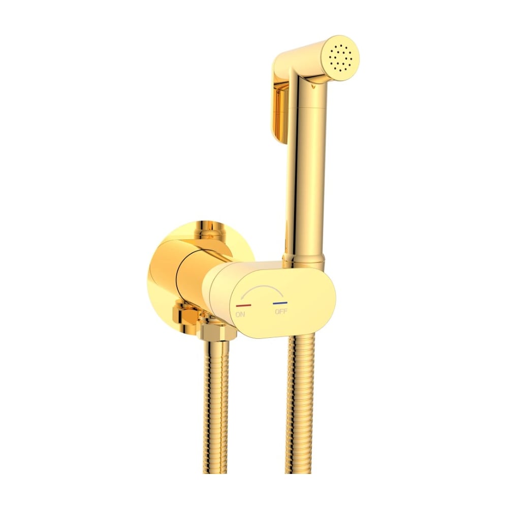 Изображение товара Гигиенический душ River HIGI R01 GL Золото для биде и ванны современный стиль