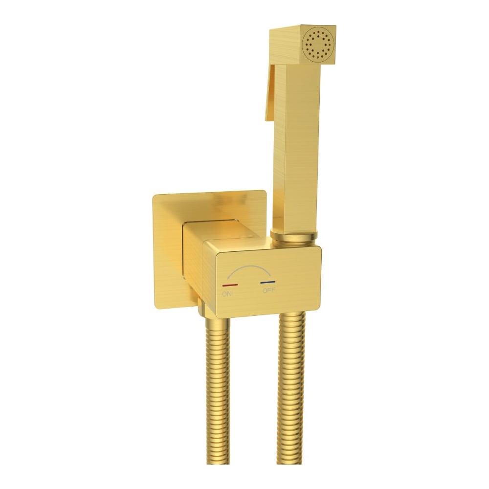 Изображение товара Гигиенический душ River HIGI Q01 MGL матовое золото для биде и ванных комнат