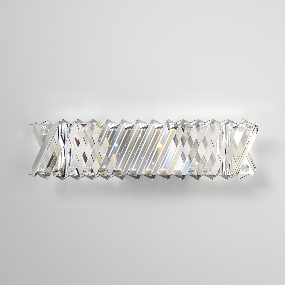 Изображение товара Настенный светильник Eurosvet Solis 101005 с хрусталем и LED освещением