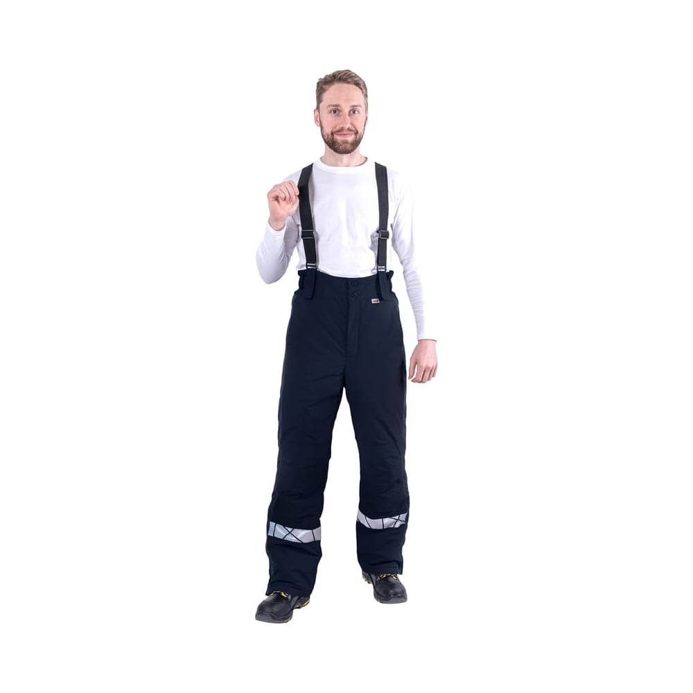 Брюки Iform ХАЙ-ТЕК SAFETY зимние, синие (104-108, 158-164), шт, Брю 218/104/158