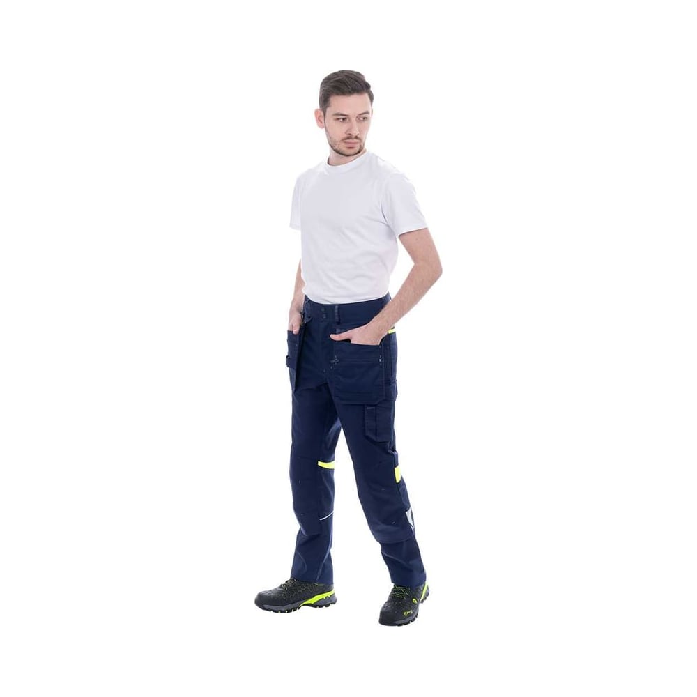 Брюки Iform ACTIVE FLEX / АКТИВ ФЛЕКС, летние, т.синий-флуоресцентный желтый (120-124, 182-188), шт, Брю 1940/120/182