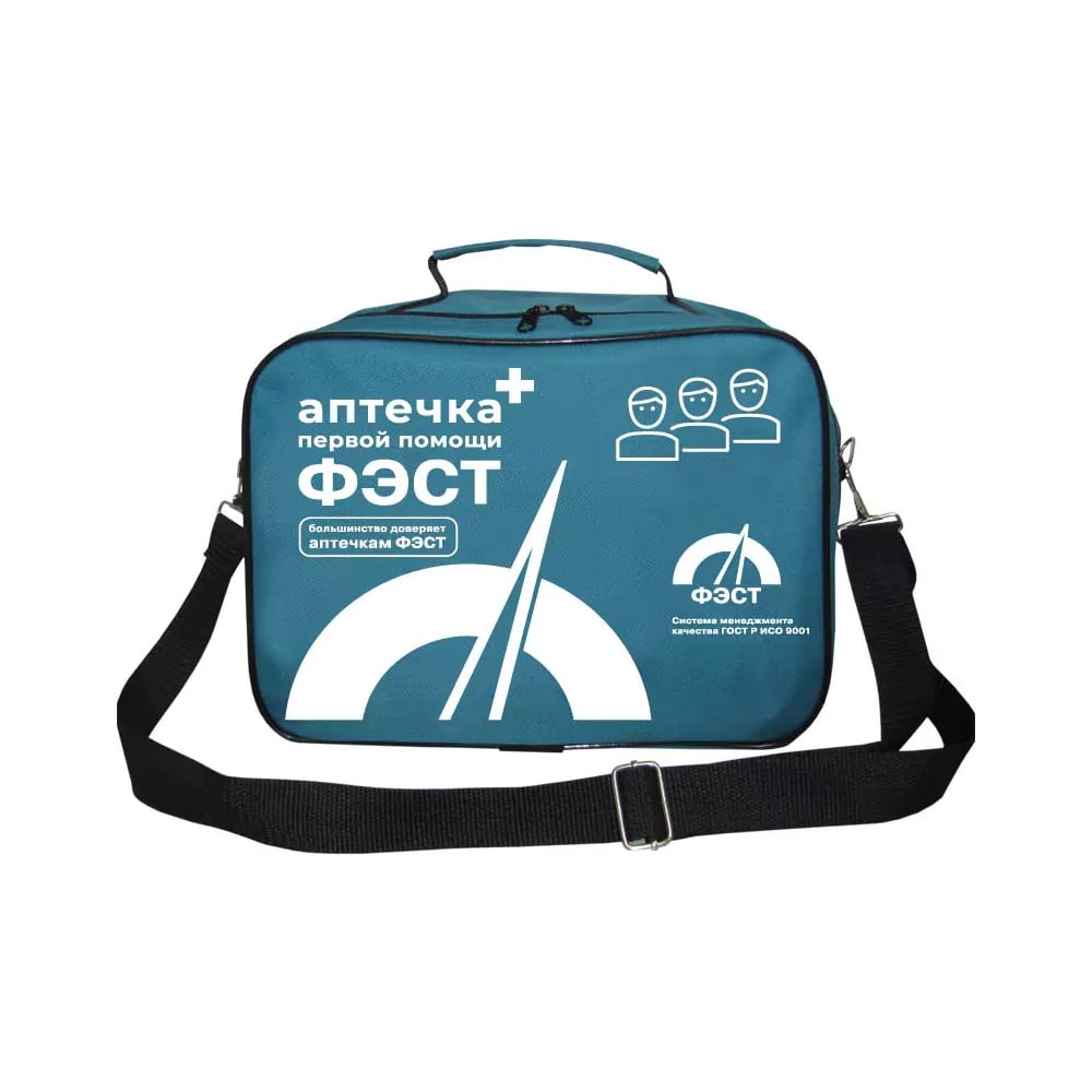 Изображение товара Аптечка химика ФЭСТ 1745 переносная сумка с замком 280х130х225 мм