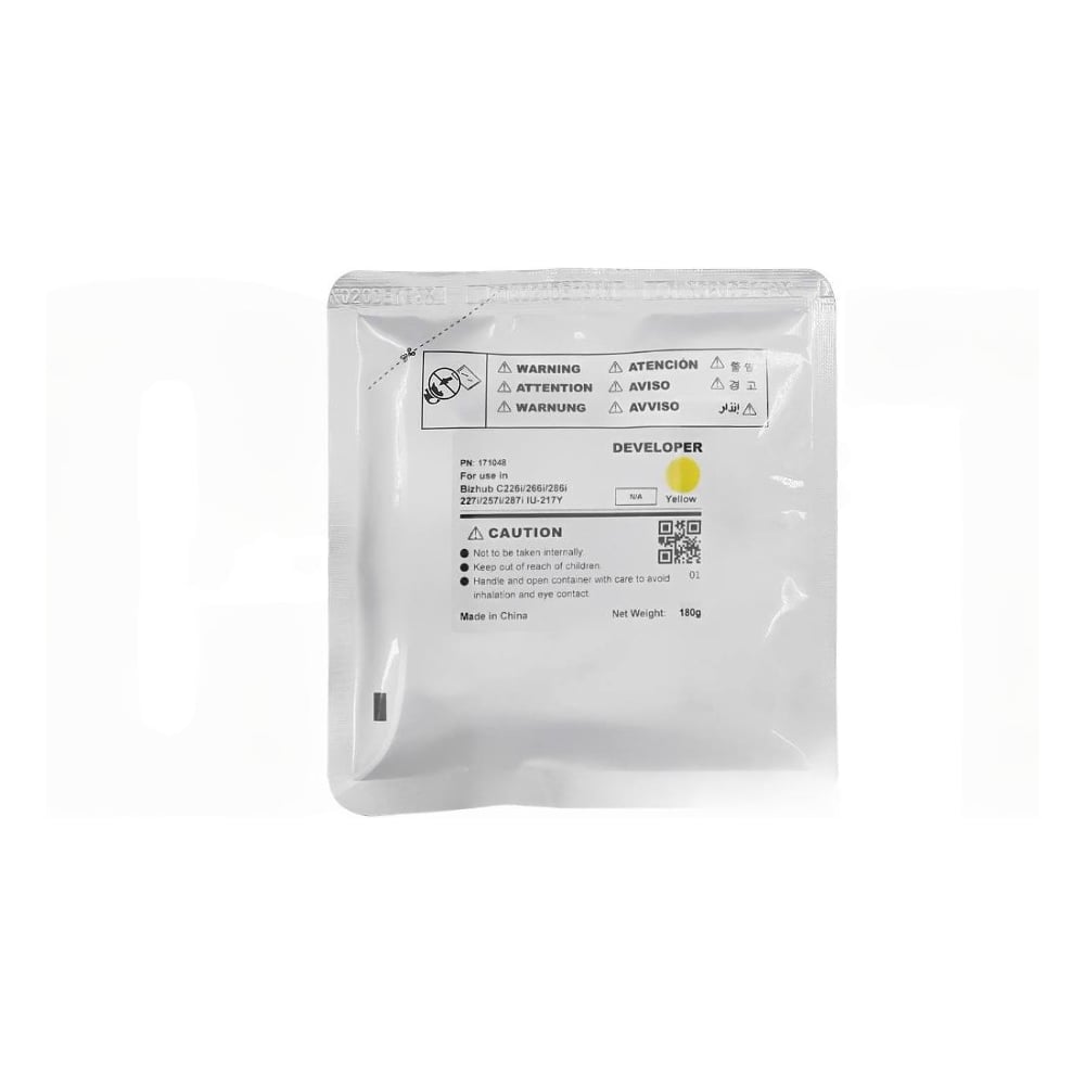Изображение товара Девелопер CET IU-217Y (171048) для Konica-Minolta Bizhub C227i/C257i/C287i 90000стр. 2132022