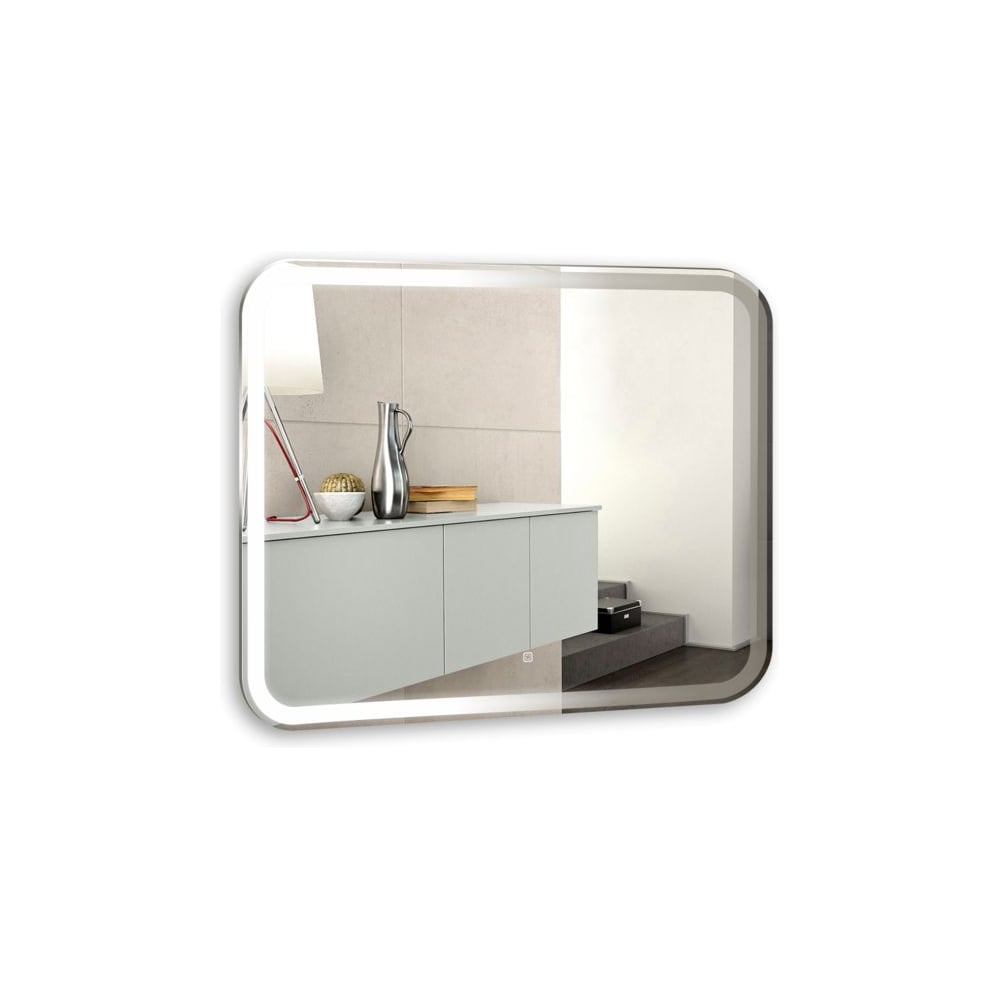 Изображение товара Зеркало MIXLINE Стив Нео-S 1000x800 с сенсорным выключателем и светодиодной подсветкой