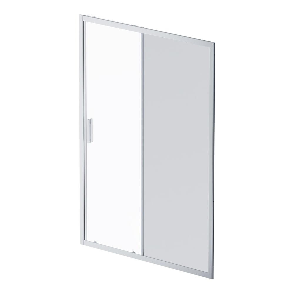 Душевая дверь AM.PM Gem Solo 140x195, стекло тонированное, профиль матовый хром W90G-140-1-195MG