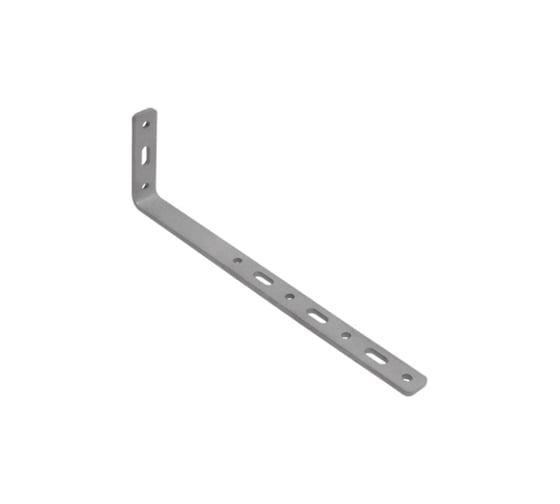 Изображение товара Кронштейн универсальный серый металлик 75х260х20 (комп. 2 шт)