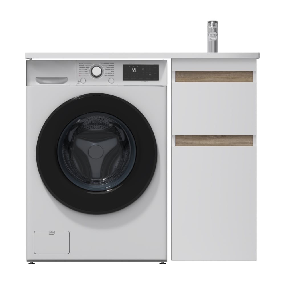 Изображение товара Напольная база под столешницу над стиральной машиной AM.PM X-Joy 40 см M85AFSX0402WG
