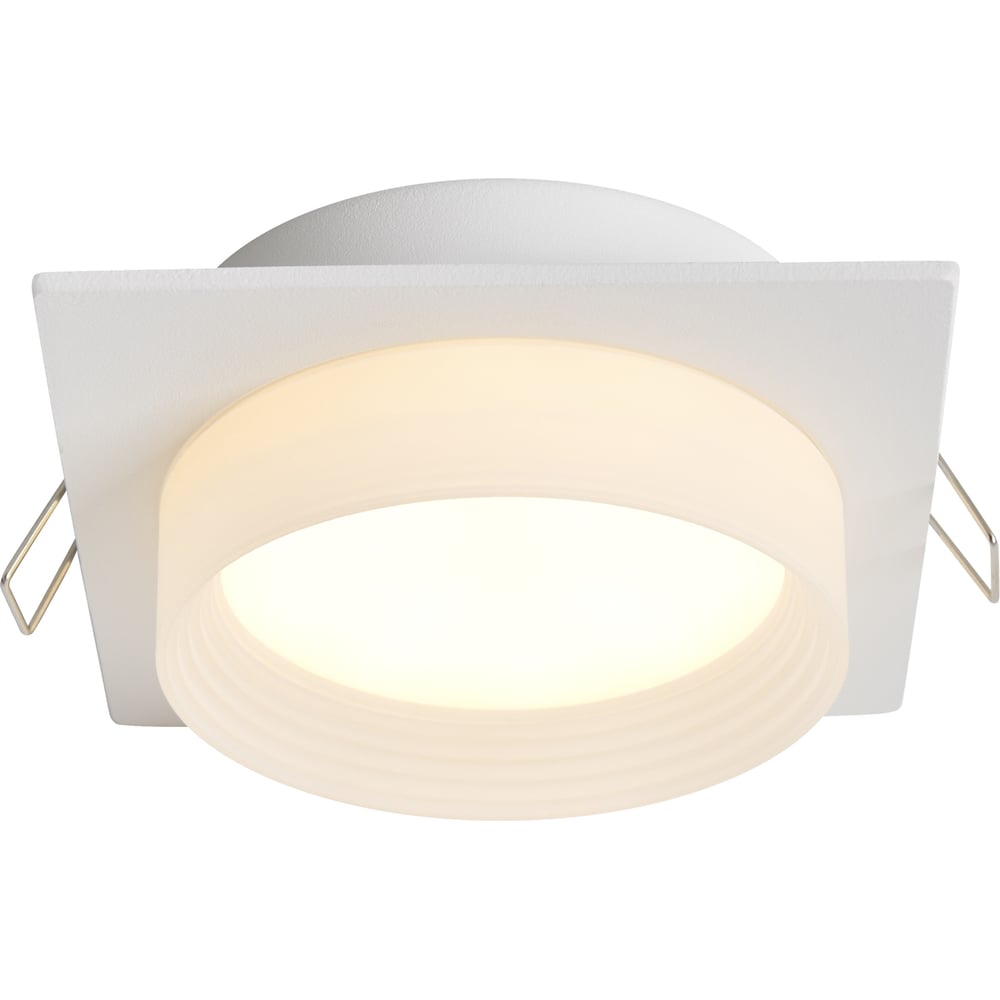 Изображение товара Встраиваемый светильник VOLTEGA VGL7238DLB-01W1 для натяжных потолков 12W IP20 белый квадратный