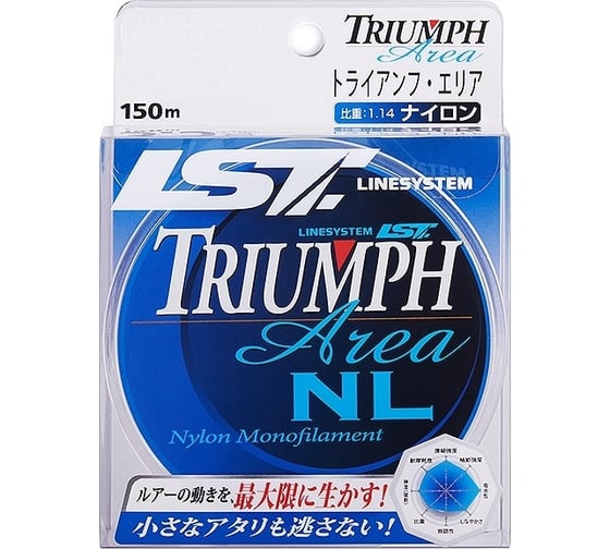 Изображение товара Леска LINESYSTEM Triumph NL 150м #5.0 0,370 мм 00868