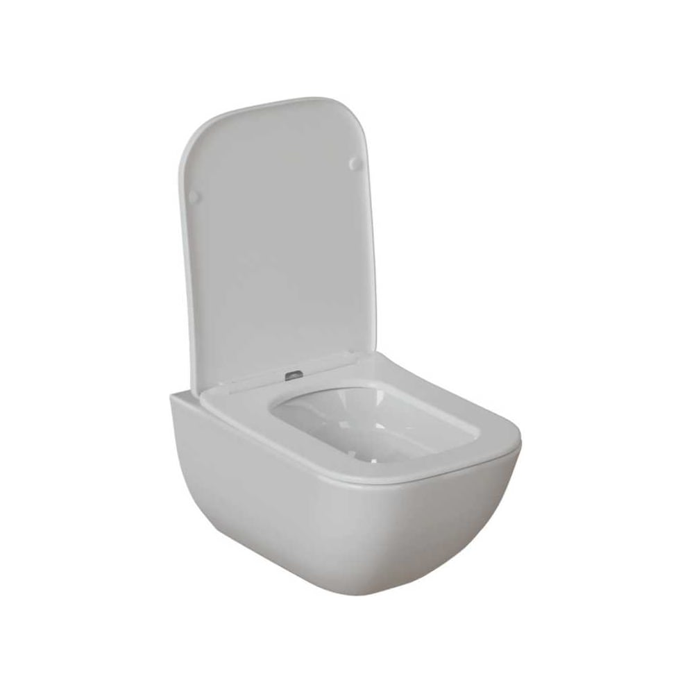 Изображение товара Подвесной унитаз безободковый WAVE LETI Tornado3.0 с сиденьем дюропласт и быстрой съемкой