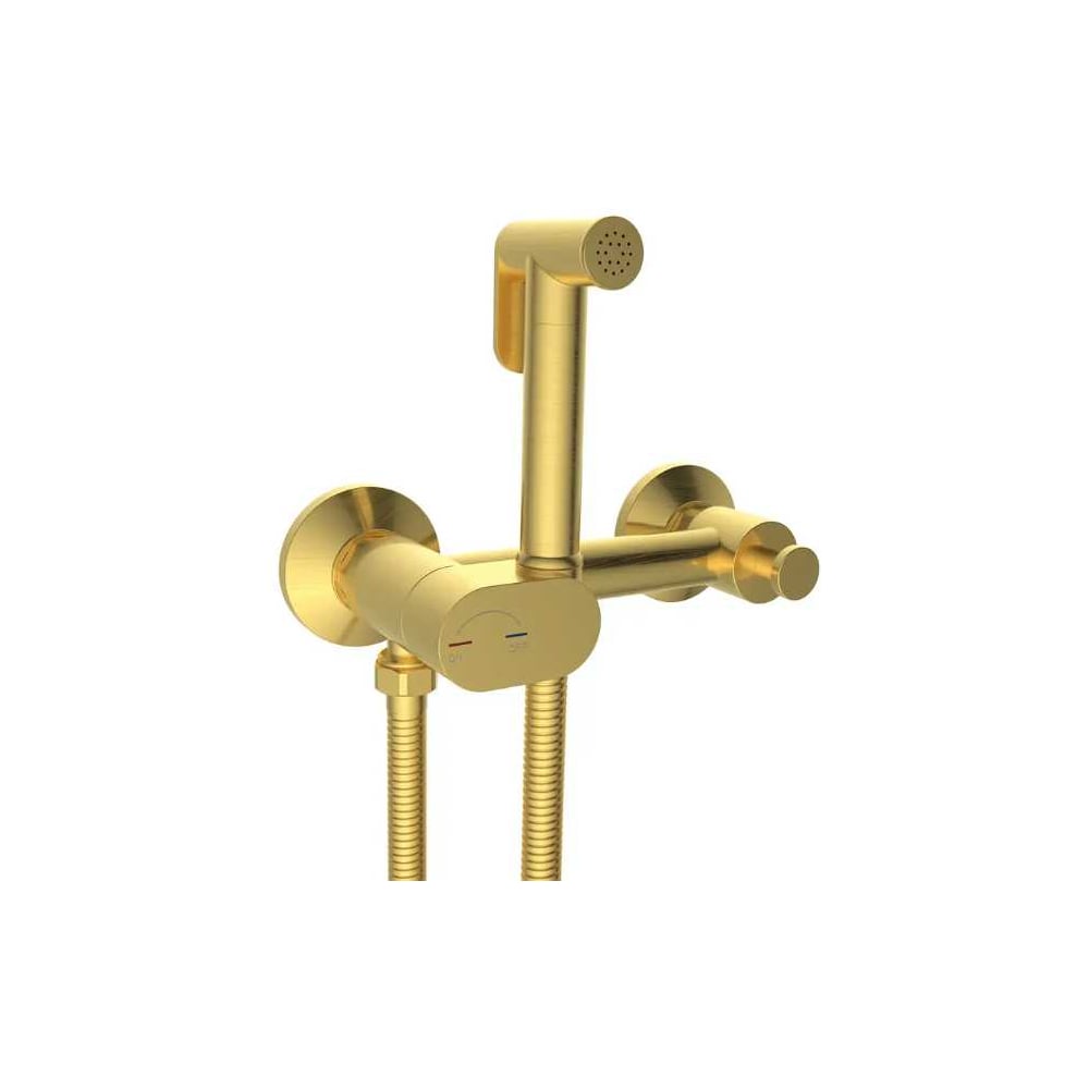 Изображение товара Гигиенический душ River HIGI R02 MGL матовое золото для биде 1.2 м шланг