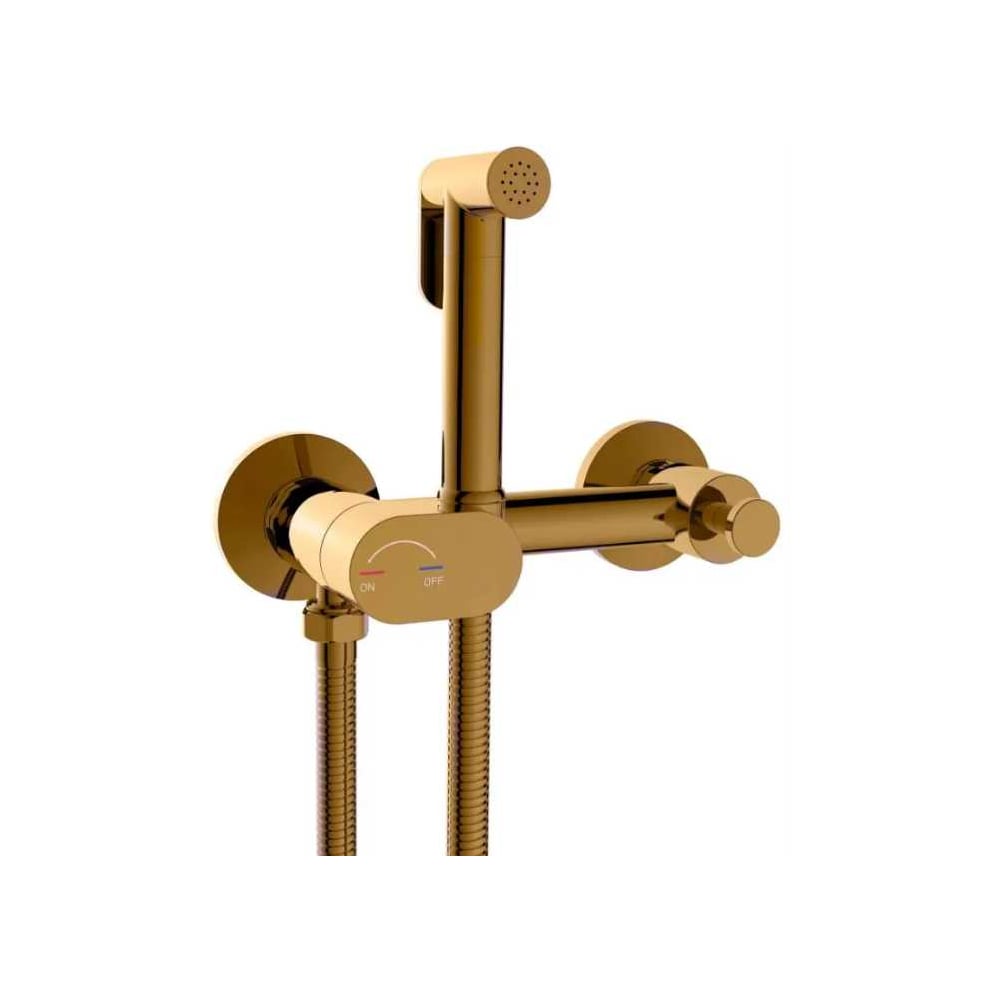 Изображение товара Гигиенический душ River HIGI R02 BR бронза однорычажный для биде настенный