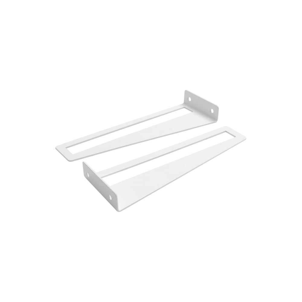 Изображение товара Кронштейн DOMART WING 200 2 шт для стеклянных полок Белый Сталь 8КП