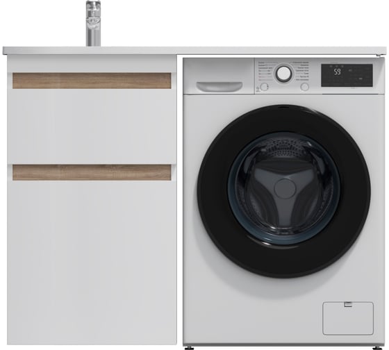 Изображение товара Напольная база под столешницу над стиральной машиной AM.PM X-Joy 60 см M85AFSX0602WG