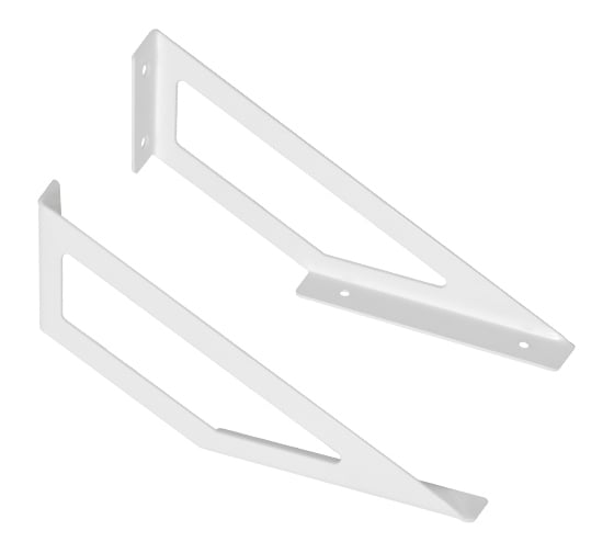 Изображение товара Кронштейн 250 мод.4 (компл. 2 шт) белый FLAT