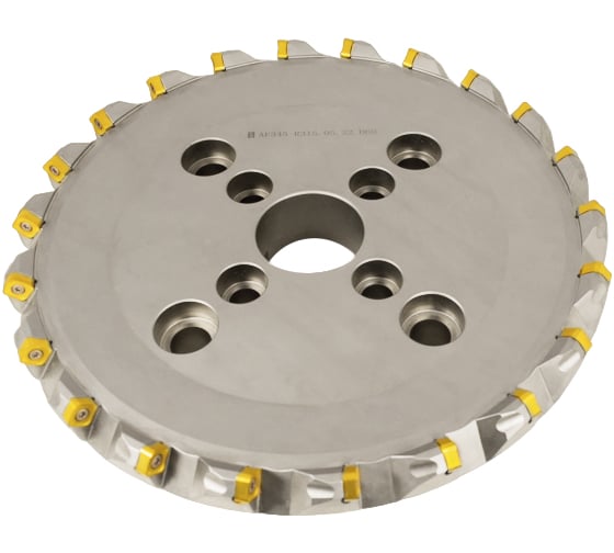 Изображение товара Фреза торцовая 315 с механическим креплением 4гр пл-н SNHU 1206 Z=22 dпос=60мм AF345-R315.05.22.D60 Русский Инструмент ri.297.53