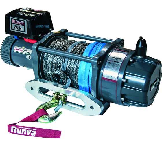 Изображение товара Автомобильная электрическая лебёдка RUNVA 12V 20000 lbs EWB20000USR