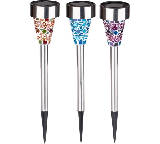 Изображение товара Светильник СС "Мозаика" на солнечных батареях, сталь, в ассортименте, ДБ TDM ELECTRIC SQ0330-0116