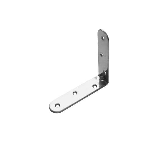 Изображение товара Уголок мебельный DOMART 80х80х20 (5 компл. по 2 шт.) хром 4607111624956