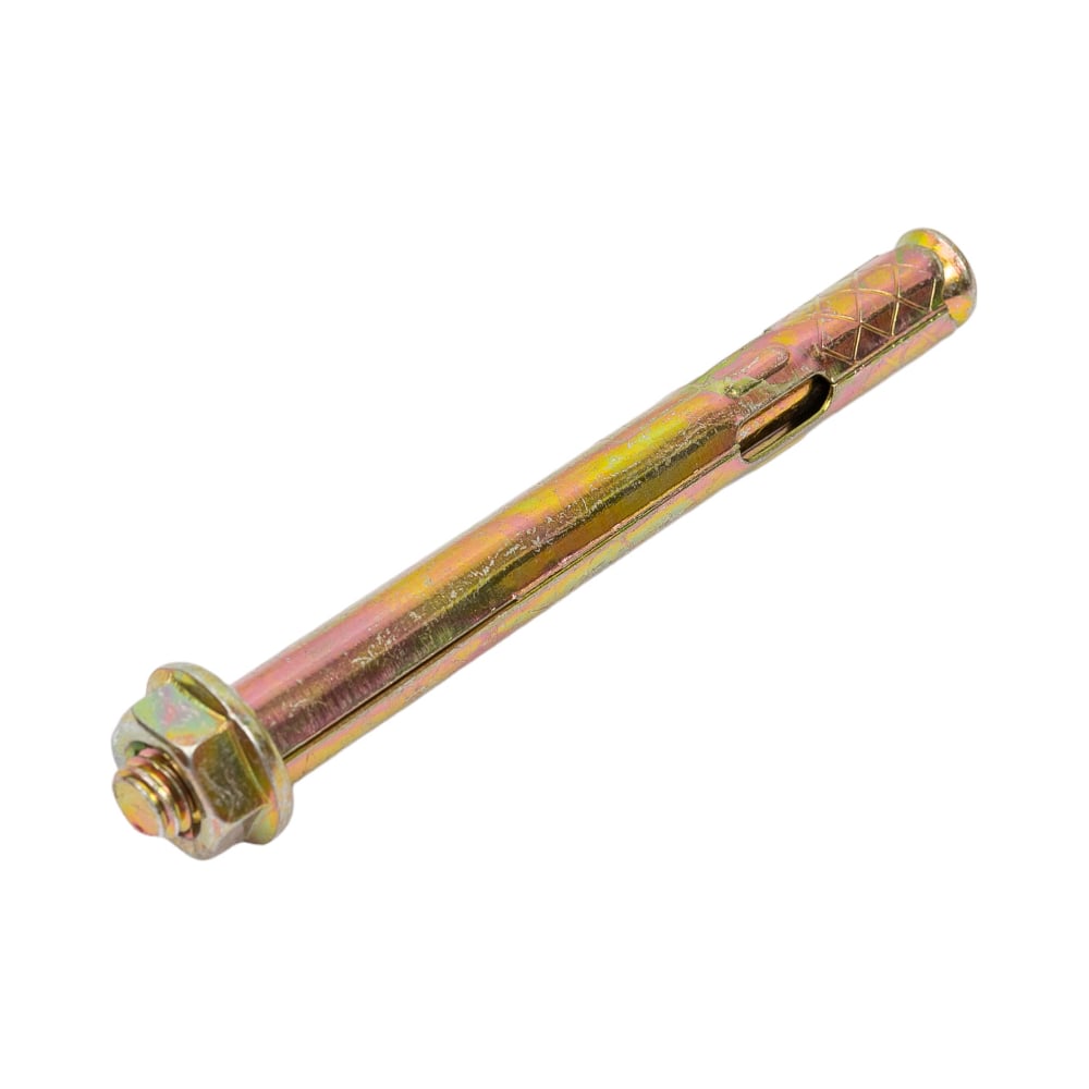 Изображение товара Gigant Анкерный болт с гайкой 10x100 цинк 100 шт. GAN-10100/100 Изображение товара Gigant Анкерный болт с гайкой 10x100 цинк 100 шт. GAN-10100/100