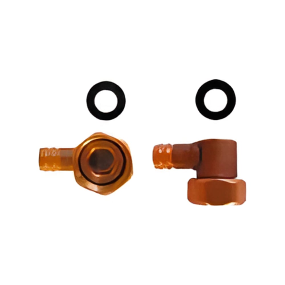 Изображение товара Ответная часть фитинг латунь 1/2 дюйма елочка 10 мм СанТех s035275