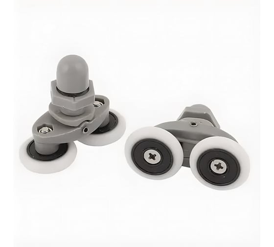 Изображение товара Ролик дверной ООО ПКФ Сварком 25 мм двойной эксцентрик комплект, 1шт СанТех s023441