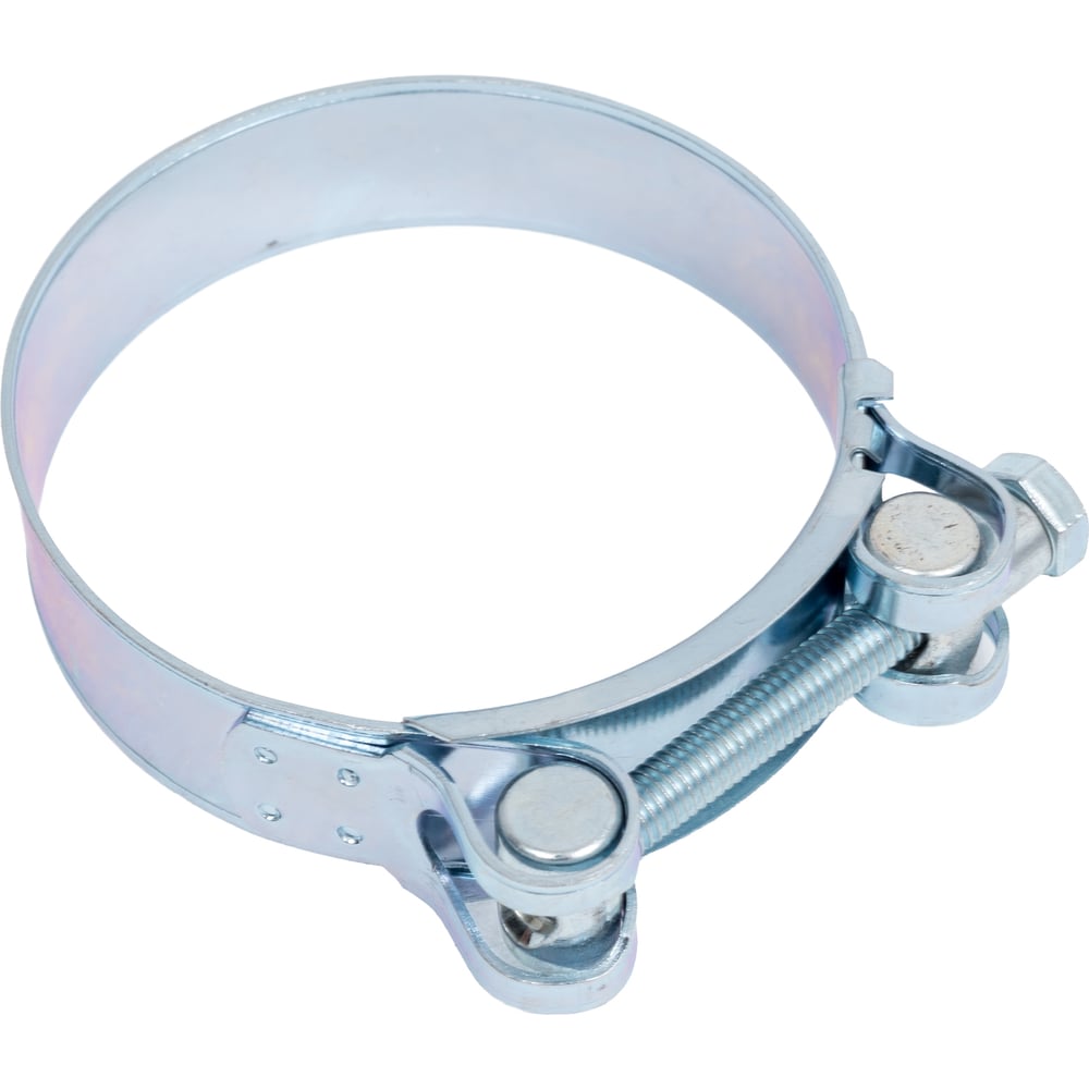 Изображение товара Одноболтовый силовой хомут NOVOCRAFT цинк 86-91 мм уп 4 шт RZN086091004