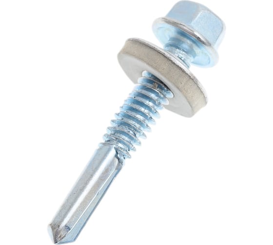 Изображение товара Кровельный саморез КРЕП-КОМП с увеличенным сверлом, 5,5x32, 200 шт. скд5532кф