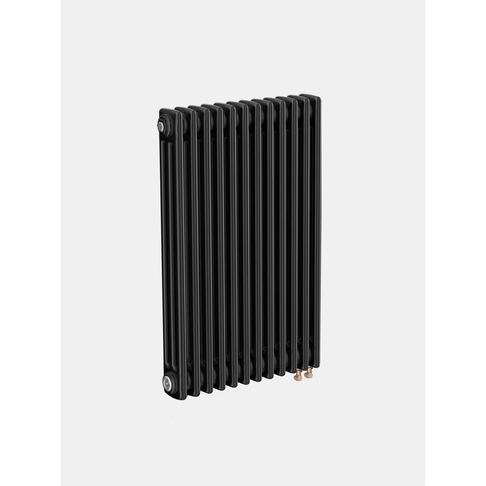 Изображение товара Трубчатый радиатор ТЕПЛОФОРТ ТР3057-12, 12 секций, черный матовый, нижнее подключение