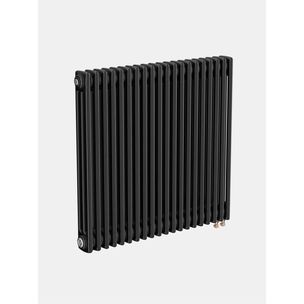 Изображение товара Трубчатый радиатор ТЕПЛОФОРТ ТР3057-20, 20 секций, черный матовый, нижнее подключение